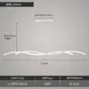Lámpara de Comedor Araña Moderna Minimalista Nórdica Creativa Diseñador Luz de Tira Larga con Focos Mesa de Comedor Barra de Bar Lámpara de Comedor