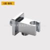 Acero Inoxidable Ducha Oculta Soporte Fijo de Pared para Ducha de Mano Soporte para Ducha de Mano Adaptador de Ducha Accesorios para Mamparas de Ducha