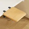 Tablero de extensión para escritorio, escritorio de oficina sin taladrar, organizador de escritorio expandible, plegable, ampliado y alargado, tablero de extensión con reposabrazos