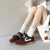 Zapatillas Casuales a la Moda de Color Retro Estilo Cuadros Dexun con Doble Cordón Estilo Forrest Gump con Aumento de Altura 5cm