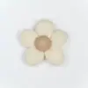 En stock Tejido Hecho a Mano Flor de Cinco Pétalos Accesorios DIY Broche de Flor de Algodón Accesorios para el Cabello Calzado Infantil Accesorios para Bolsas