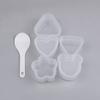 Molde para bola de arroz de dibujos animados para niños, artefacto para comer para bebés, herramientas para hacer bolas de arroz, lindos utensilios de cocina