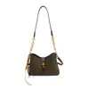 Bolso de hombro retro de gamuza de moda 2026 para mujer, nuevo de otoño, de gran capacidad, bolso pequeño cuadrado cruzado