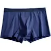 Ropa Interior para Hombre Algodón Puro Holgada Transpirable Boxer Briefs Antibacteriano Cintura Media Talla Grande Venta al por Mayor Ropa Interior para Hombres Gordos Boxer Briefs para Hombre