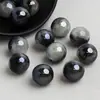 Dingyi 8-10-12 Luna Fría Flujo Brumoso Luz Fluyente Cuentas Resina Galvanizada Cuentas Sueltas DIY Enhebrado Accesorios para Cadena de Teléfono