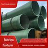 Tubo de proteção ambiental tubo de PRFV tubo municipal de aquecimento e drenagem tubo de enrolamento de areia várias especificações
