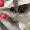 Gancho para Cubierta de Coche, Gancho para Escudo de Nieve, Gancho para Manija de Cubo de Rueda, Gancho para Cubierta Media, Gancho de Plástico, Gancho de Fijación para Correa Antiviento de Coche