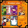 Pegatinas de Juego de Juguete de Halloween Dibujos Animados Pegatinas de Rompecabezas Infantiles Pegatinas de Actividad para Fiesta de Halloween Regalo