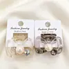 Coreia do Sul novo prendedor de tubarão simples hair clip de luxo leve prendedor de rabo de cavalo alto acessório de cabeça para metade do cabelo franja venda por atacado