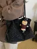 Bolso grande de leopardo para mujer, nuevo bolso tote ligero de otoño 2026 para la escuela y el trabajo, bolso de hombro de gran capacidad