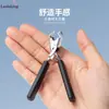 Cortauñas con Corte Profundo para Surcos de Uñas, Borde Angulado, Antisalpicaduras, Punta Afilada, Apertura Amplia, Adecuado para Personas Mayores, Tijeras para Cortar Uñas