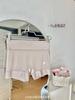 Pantalones de Seguridad Mascarilla Piel de Hielo Desnudos Ultradelgados Cintura Media Cómodos Transpirables Verano Base Seda de Hielo Sin Marcas Ropa Interior para Niña