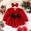 Macacão Vestido de Veludo Cotelê de Manga Longa Estilo Europeu e Americano da Moda para Bebês e Crianças Pequenas, Roupa Estilosa para Aniversário e Primeiro Aniversário