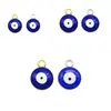 Ojo Turco Malvado Accesorios para Joyería DIY Ojo Azul Colgante Individual Joyería Aleación de Aceite Colgante Pulsera