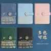 El cuaderno A7 se puede imprimir con un logo, cuaderno de bolsillo pequeño A5, cuaderno de oficina de cuero para negocios, conveniente para llevar