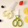 Atacado do Fabricante Tesouras de Cerâmica para Bebês, Tesouras para Comida de Bebê, Tesouras para Carne, Tesouras para Macarrão, Tesouras de Comida Portáteis para Crianças