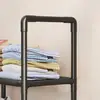 Producto Popular de Exportación del Sudeste Asiático: Zapatero Sencillo de Múltiples Niveles, Organizador de Almacenamiento, Estante Multifuncional, Tubo de Acero Tela No Tejida Zapatero Minimalista