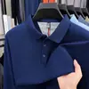 Oferta especial, camiseta de manga larga para hombre de alto volumen para otoño, uso diario, hecha de tela 100% poliéster, color liso, con cuello, camiseta básica
