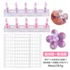 Suporte de Unha para Prática de Nail Art Japonesa Suporte de Unha Base de Diamante Peças de Unha de Argila Rack de Exibição de Trabalho de Nail Art de Lama Prática