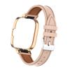 Compatible con la correa de cuero del reloj inteligente Red Rice Watch 3 y la correa de cuero con hebilla de pasador de microfibra Red mi Watch 3.