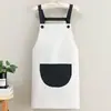 Nuevo Delantal Doméstico de Dibujos Animados, Delantal de Cocina Moderno, Resistente al Aceite, Impermeable, Resistente a las Manchas, Ropa de Trabajo Linda, Bata de Cocina, Delantal de Cintura
