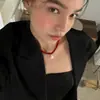 Collar de Cadena para Clavícula con Hebilla OT de Perlas en Forma de Gota de Agua Coreano de Nicho para Mujer, Lujo Ligero, Elegante, Moderno, Único, de Moda, Versátil