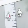Acessórios para Joias DIY K Branco Gotejamento de Óleo Liga Estrela de Cinco Pontas Coroa Pingente Conjunto Misto de 100 Estilos para Pulseiras e Colares