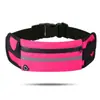 Riñonera impermeable para deportes al aire libre, unisex, para correr y ciclismo, bolsa para el teléfono ajustada, cinturón de fitness ligero e invisible