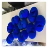 Esponja azul Pinza abierta bola de esponja para nariz Accesorios de decoración de Halloween Mascarada nariz de payaso