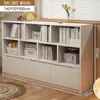Estantería Armario de Pared Integrado Estante de Almacenamiento Armario de Suelo para el Hogar Armario de Balcón Armario para Mochilas Escolares de Jardín de Infancia Armario