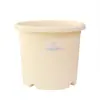 Maceta Flor de Cuatro Estaciones Nórdica Simple Creativa Maceta Control Raíz Profunda Deepot Grande Plástico Resina Maceta Galón Rosa Verde