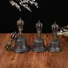 Campana y Mazo Vajra de Nepal, Campana y Mazo Vajra de Nueve Puntas, Suministros para Templos Budistas del Tíbet, Campana y Mazo Vajra de Cinco Puntas, Venta al por mayor de Campana Vajra
