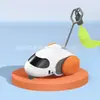 Nuevo Coche Deportivo Inteligente para Mascotas Gato Eléctrico de Juguete Duradero para Estimular Autoplacer y Alivio del Aburrimiento Ratón de Simulación Juguete Silencioso para Gatos
