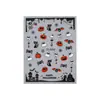 Nuevas pegatinas transfronterizas para decoración de uñas de Halloween: telaraña brillante, fantasma, murciélago, calabaza, decoraciones de pegatinas para uñas de temática oscura