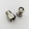 En stock acero inoxidable 304 flujo interno válvula de retención externa paso directo válvula de retención antirretorno con dientes internos y externos paso directo 4