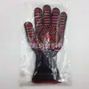 Guantes de aislamiento térmico resistentes a altas temperaturas, horno de microondas, picnic, 500 grados, anti-quemaduras, silicona antideslizante, guantes de barbacoa resistentes al calor