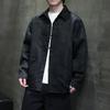 Outono e Inverno 2025 Novo Estilo Chinês Masculino Retrô Camisa de Botão Traje Tang Novo Estilo Chinês Jaqueta Casual Tendência Camisa de Manga Longa