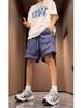 Pantalones Cortos de Seda de Hielo de Color Sólido Finos de Verano de Secado Rápido para Hombre, Pantalones Deportivos Casuales Rectos Holgados para Exteriores hasta la Rodilla