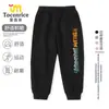 Marca Estrangeira Roupas com Forro de Fleece Infantil Shanhaijing Novo Estilo Outono e Inverno 2025 Camiseta de Manga Longa Infantil Cinco Imperadores Stickman