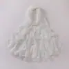 Venta al por mayor transfronteriza de bufandas largas nuevas de gasa con perlas y ribete de encaje de organza, bufandas de gasa étnicas, pañuelos para la cabeza malayos y del sudeste asiático