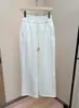Pantalones Rectos de Pierna Ancha con Cintura Elástica para Mujer, Pantalones Casuales Versátiles con Cordón, Pantalones de Hoz Sueltos Adelgazantes 13227