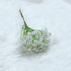 Flor Artificial de Gypsophila con Goma de Tacto Suave, Flor Artificial de Tallo Único para Decoración del Hogar, Arreglo de Boda y Ramo