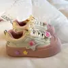 Zapatillas para Niños 2026 Otoño y Primavera Estilo Nuevo Cómodas y Transpirables Zapatos Engrosados para Niñas Lindos Zapatos Deportivos Casuales