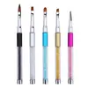 Pincéis para nail art, ferramentas para nail art, canetas de escultura de cristais, canetas de esmalte em gel, canetas de pintura colorida, canetas de gradiente, aplicadores de pó para celular e canetas de pintura de flores