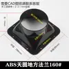 Flange de Duto 150 Adaptador de Ventilação Quadrado para Ar Condicionado Tubo de Exaustão Quadrado para Redondo Tubo de Fumaça 250