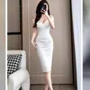Vestido de Novia Blanco de un Hombro, Sencillo y Elegante, Falda de Banquete Francesa Femenina que Resalta la Cadera, Gama Alta