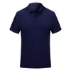 Camisa tipo polo de algodón y seda de verano ropa de trabajo para hombre camiseta de manga corta con solapa camiseta publicitaria cultural ropa de clase logo estampado bordado