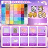 Popular kit de manualidades con cuentas DIY, fusión creativa de cuentas, plancha para cuentas, caja de almacenamiento multifuncional, herramientas para cuentas
