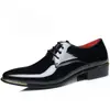 Zapatos de cuero formales de negocios para hombre, nuevos, de frontera, simples, superficie brillante, zapatos casuales para hombre, de caña baja, moda, versátiles, zapatos de cuero 1876