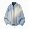 Jaqueta Casual Masculina de Comércio Transfronteiriço 2026, Moda Tendência Gola Alta Solta Estilo Americano Jaqueta de Baseball para Homens
